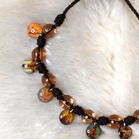 Jesus and The Arch Angels Handmade Adjustable Beaded Bracelet Spiritual Gift - Picture 4 of 9